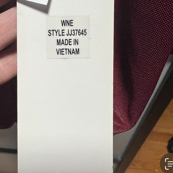 JULIA JORDAN Women Red Evening Faux Wrap Dress, New with Tags - Picture 6 of 6